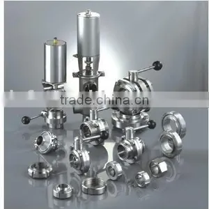 Sanitary Stainless Steel Butterfly Valves thumbnail-1