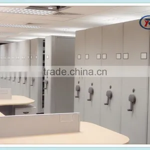 2017 Office Large Capacity Closed High Density Steel Mobile File Storage Cabinet for Box Files/mobile Shelving thumbnail-5