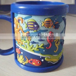 3D Mug, Cartoon Cup, Pvc Mug thumbnail-1