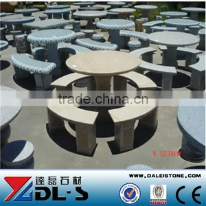 Hot Sell Cheap Garden Bench Stone thumbnail-1