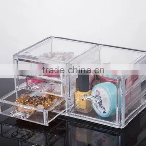 PS Jewelry & Cosmetic Storage Display Box, Four Drawers thumbnail-1