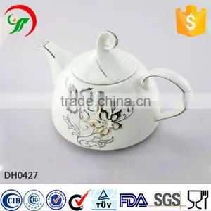 Customize Logo Ceramic Tea Pot , Porcelain Teapot , Ceramic Glazed Teapot thumbnail-1
