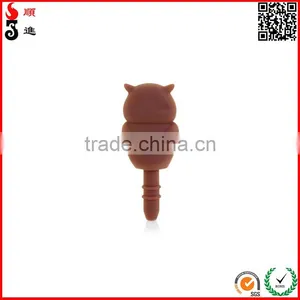 Wholesale Mobile Phone Accessories Customized Designs Cute Headphone Anti Dust Plug thumbnail-1