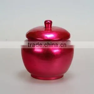 High Quality Best Selling Eco Friendly New Collection Small Bamboo Jar in Lacquerware From Vietnam thumbnail-1