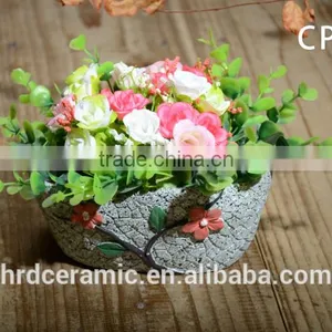 Cement Public Flowerpot,outdoor Garden Flowerpot thumbnail-6