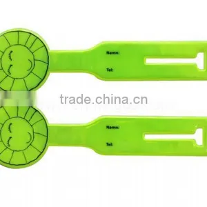 Soft PVC Reflective Pendant Custom Safety Glow in Dark PVC Hanger thumbnail-5