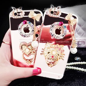 Protective Case Cover Silicone Mobile Phone Cases for IPhone7/7Plus/6/6s/6plus/6splus Cell Phone Diamond Crystal Cases thumbnail-5