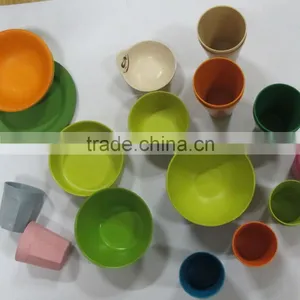 Bio Biodegradable Hot Design Bamboo Fiber Dinnerware Sets thumbnail-1
