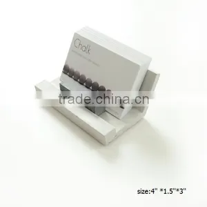 Office Set Handmade Concrete Business Card Holder for Desk Deco thumbnail-1