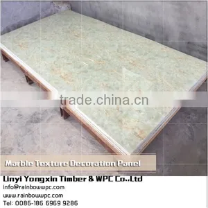 Marble Texture Waterproof WPC Board / Panel With PVC Film for Interior Decoration BIfrost Brand thumbnail-1
