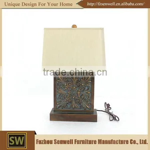 Ancient Style Wood Office Desk Lamp thumbnail-2