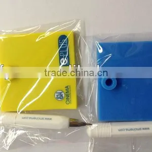 Colorful Re-writable Silicone Memo Pad With Pen&Eraser/silicone Writing Board thumbnail-1