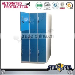 Diferent Color 9 Door Clean School Tall Lockers thumbnail-1