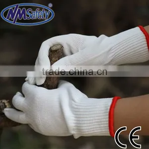 NMSAFETY White Cotton Work Protective Gloves thumbnail-1