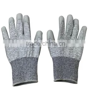 pu Coated Cut Resistant Gloves, Level 5 Grade Cut Resistant Glove EN 388 thumbnail-4