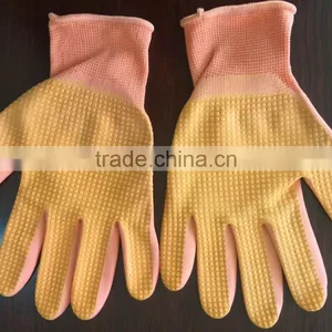 Nylon Palm Nitrile Foam Coated Gloves, Nitrile Dot, Color Gloves,garden Gloves. thumbnail-1