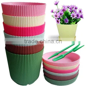 Wholesale Cheap Plastic Large Size Flower Hot Pot&trays thumbnail-1