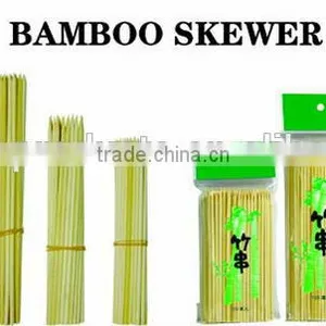 Cheap Grill Barbeque Eco-friendly Bbq Flexible Bamboo Skewers(sticks) thumbnail-1