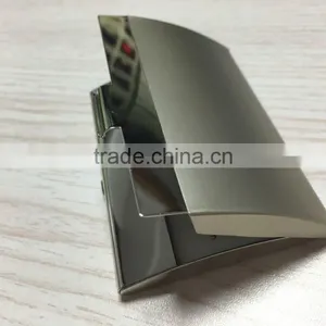 Business Gift Stainless Steel Name Card Wallet Metal Business Card Holder thumbnail-2