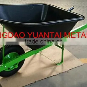 Australia's Best-selling 7 Cuft Poly Tray WHEEL BARROW thumbnail-2