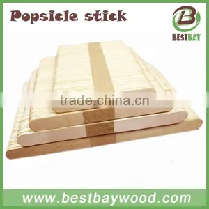 China Manufacturer Wooden Bulk Popsicle Stick 114mm thumbnail-6