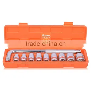 AK-9766 10 PCS 1/2" DR. Socket Wrench Set thumbnail-2