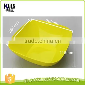 Colorful Plastic Square Salad Bowl thumbnail-2