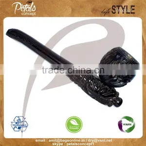 2017 Hi-polish Smooth Wooden Smoking Pipe for Sale thumbnail-1