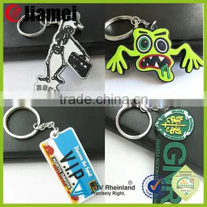 PVC Keyring Type and Plastic Key Holder Custom thumbnail-2