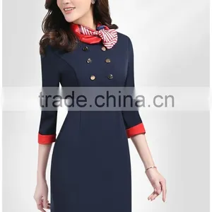 Stewardess Hotel Bespoke Uniform SHL572 thumbnail-3