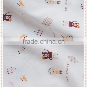 China Supplier Knitted 100%cotton Printed Interlock Fabric for Garment thumbnail-4
