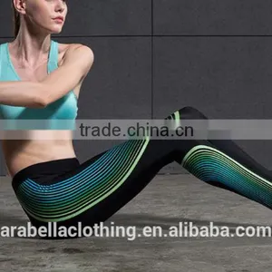 New Fashion Women GYM Tank Top, Leggings 3 Colors Curve Pants thumbnail-2