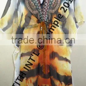 DIGITAL PRINTED LADIES FANCY KAFTAN thumbnail-6