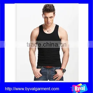 Mens Blank Tight Athletic Tank Top Wholesale thumbnail-5