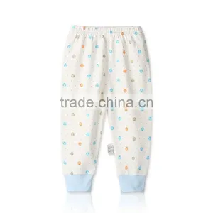 Wholesale Sweet Baby Pants High Quality Organic Cotton Baby Leggings Pants thumbnail-3