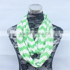 Wholesale Cotton Monogram Chevron Infinity thumbnail-6