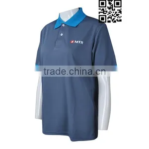 BSCI Garment Industry Brand Dry Fit Men Polo Shirt thumbnail-2