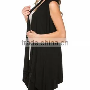 Fashion Plain Women Summer Vest Sleeveless Jacket for Ladies 2017 thumbnail-4