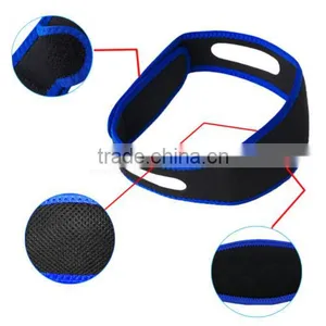 Adjustable Anti Snoring Chin Strap Jaw Sleep Aid Belt Snore Apnea FIX Support thumbnail-3
