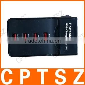 USB 4-port Charging Station With 1M Cable thumbnail-1
