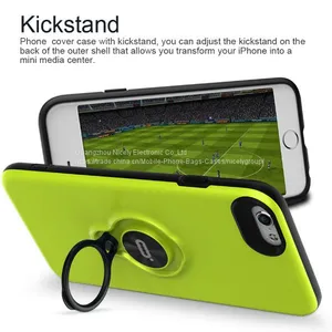 Ring Case for IPhone6, 360 Rotate Ring Phone Case for Iphone 6 6s Plus Mobile Phone Cover thumbnail-2