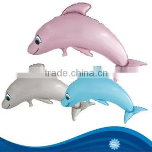 2015 New Design Dolphin Foil Balloon thumbnail-1