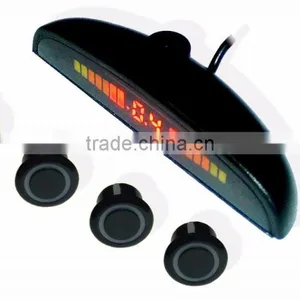 Human Speaking LED Parking Sensor With 4 Rear Sensors and Display With Switch thumbnail-2