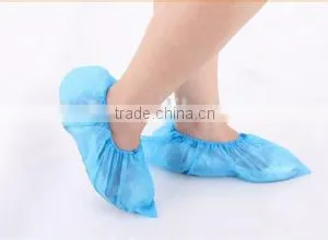 Virgin Material of Cpe Shoe Cover by Machine thumbnail-2