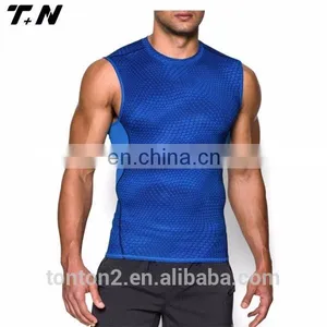 OEM Top Sale Sportswear Compression Shirts thumbnail-3