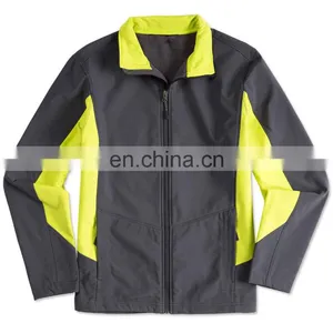 Custom 100% Polyester Men Soft Shell Jacket thumbnail-2
