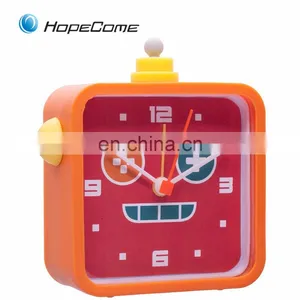 Children Gift Cartoon Animals Silicone Desk Wholesale Clocks thumbnail-6