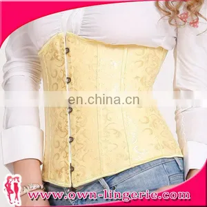 Yellow Waist Corset Waist Training Corset for Body Shaper thumbnail-3