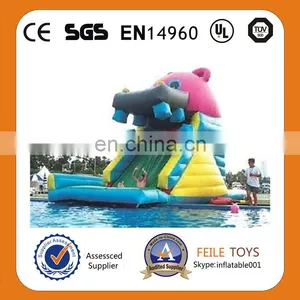 Hippo Inflatable Water Slides for Sale thumbnail-1