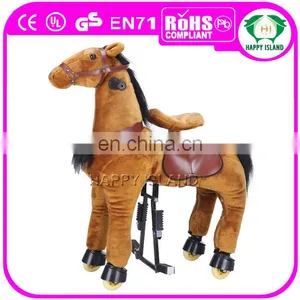 HI CE Standard Life Size Mechanical Kids Swing Spring Jumping Horse Toys thumbnail-3